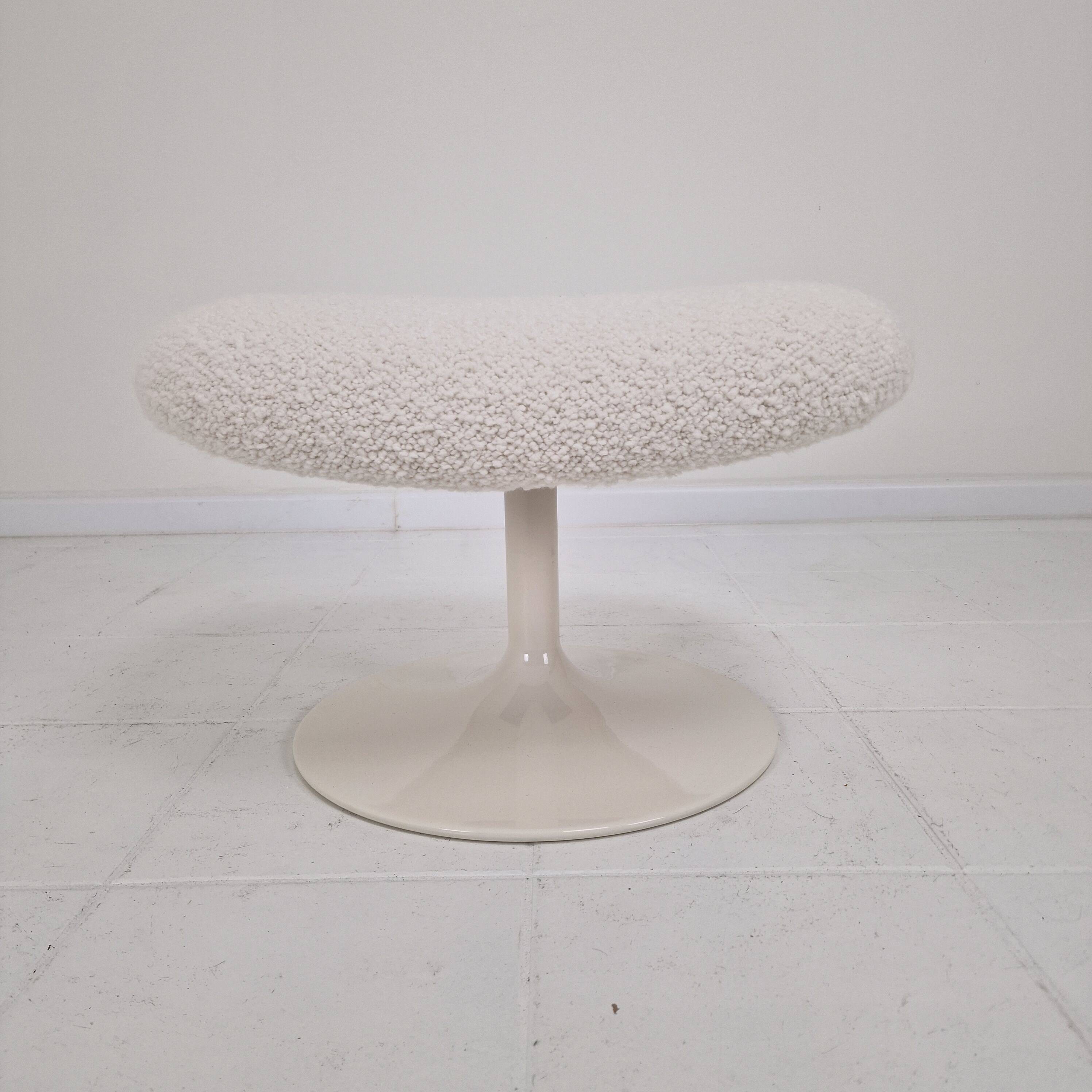 F518 Lounge Chair with Ottoman by Geoffrey Harcourt for Artifort, 1970s