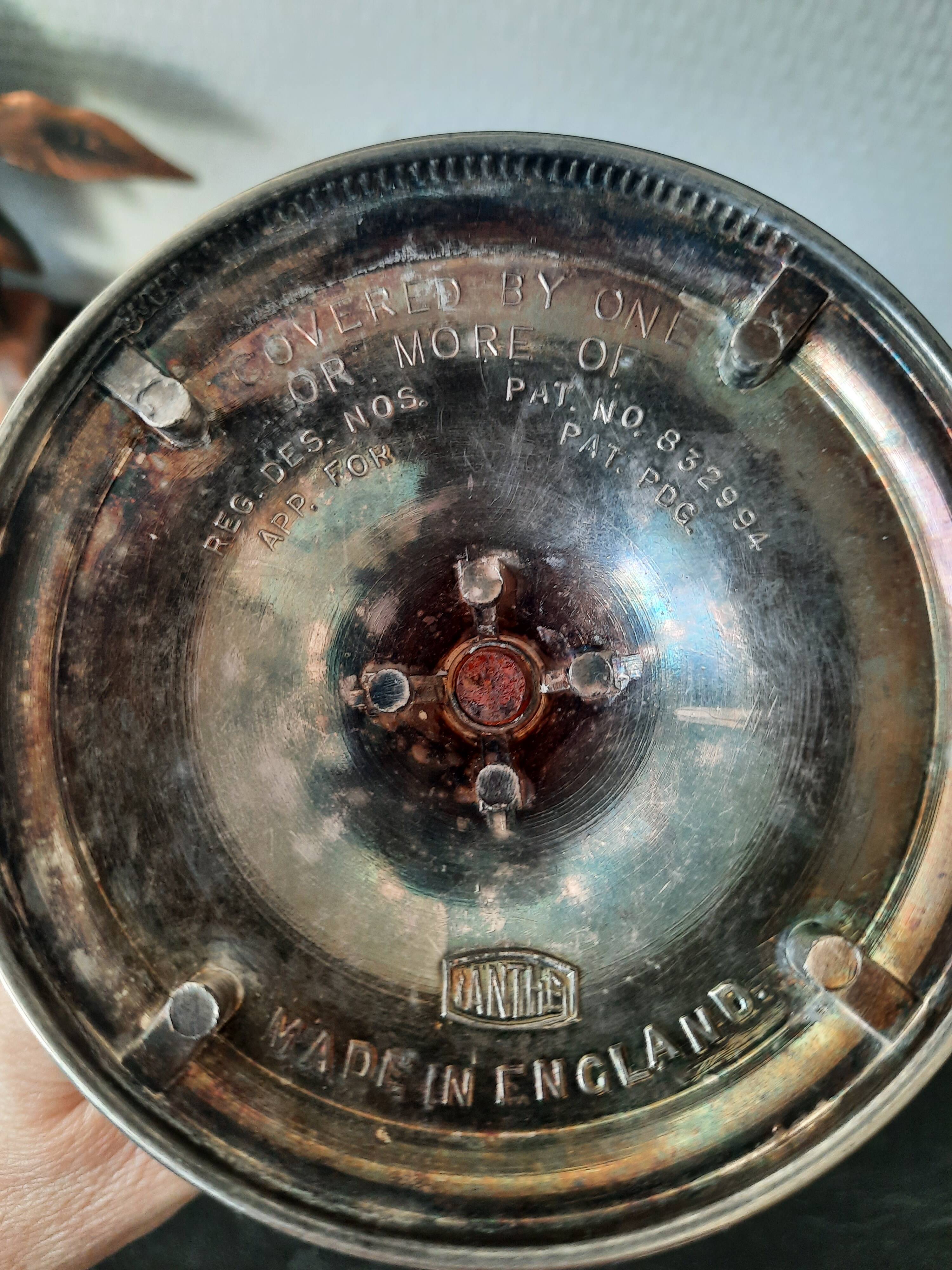 English candle holder