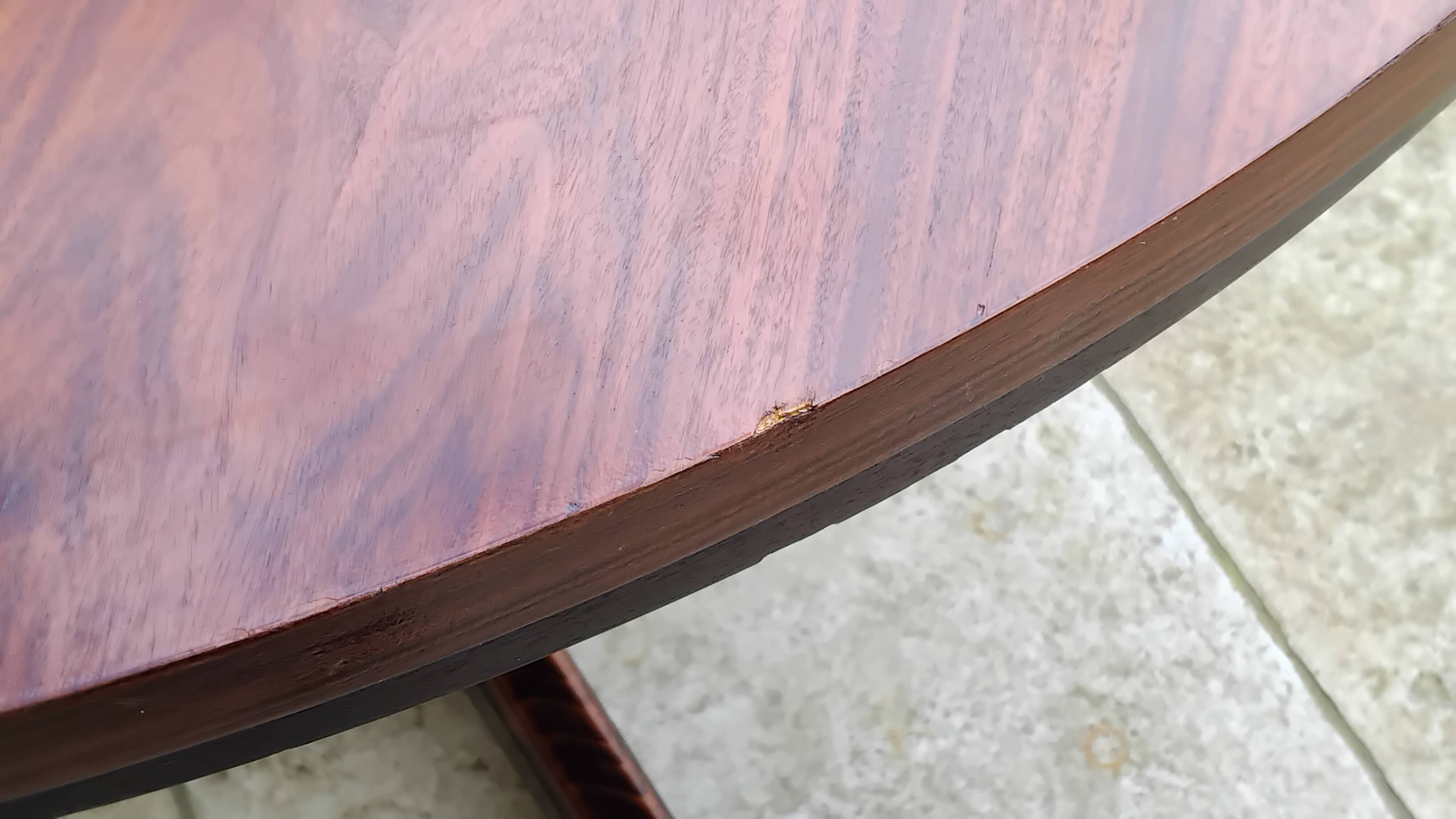 Table extensible vintage de style Baumann scandinave