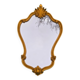 Louis XV style gilded mirror