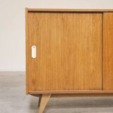 Sideboard, storage unit U-452 dub by Jiri Jiroutek for Interier Praha 1960