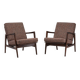 The pair of type 300-190 STEFAN armchairs