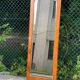 Miroir vintage art déco concave en bois 180cm