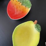 Strawberry and lemon slushy cups