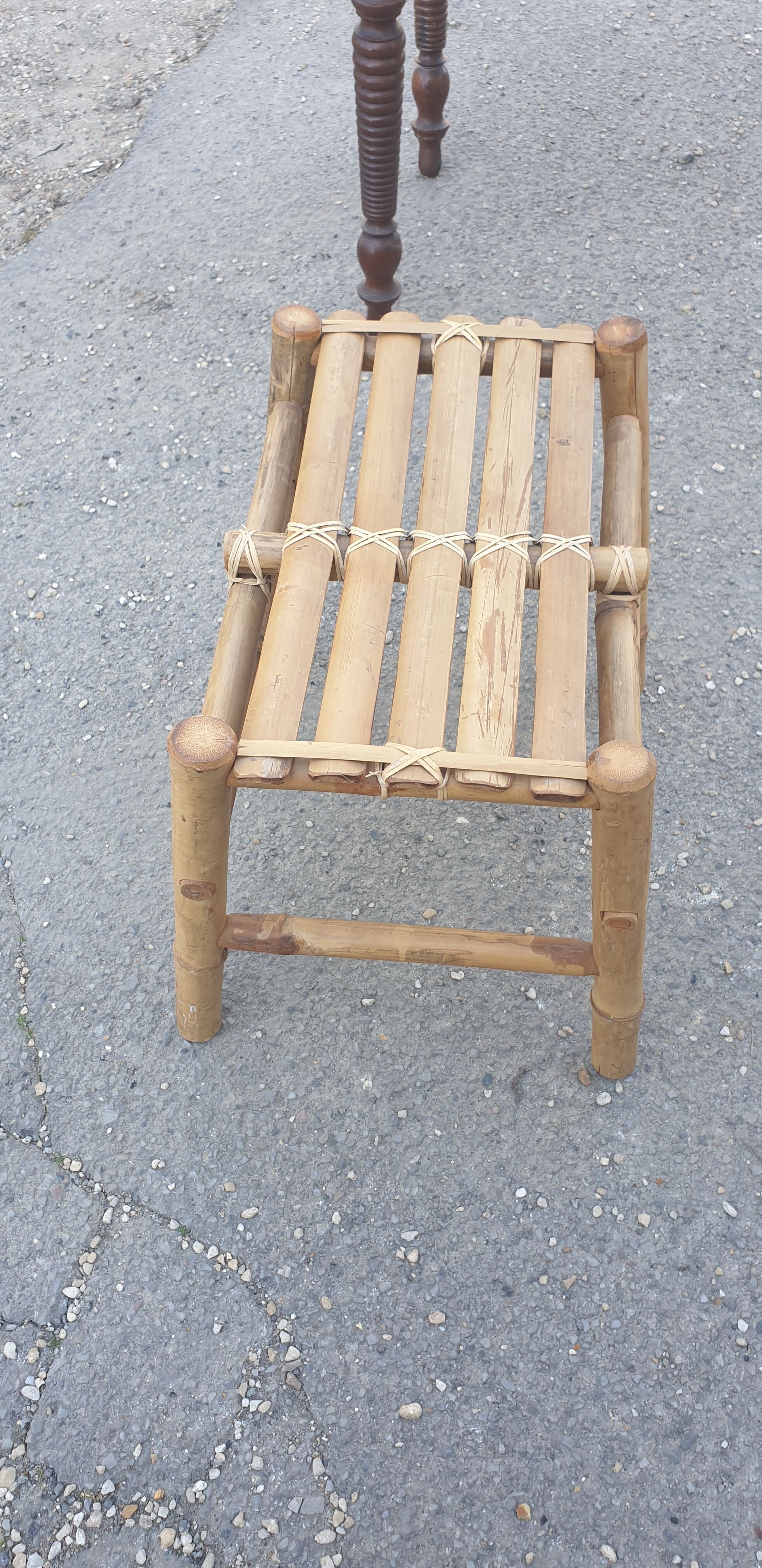 Bamboo stool