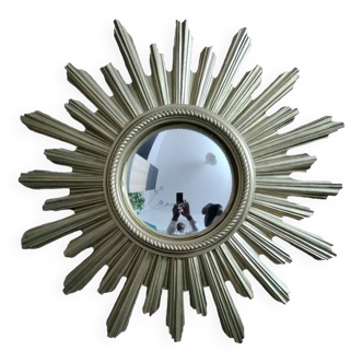 Wall sun mirror