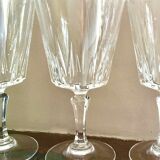 Set 12 crystal wine glasses from Arques 1970