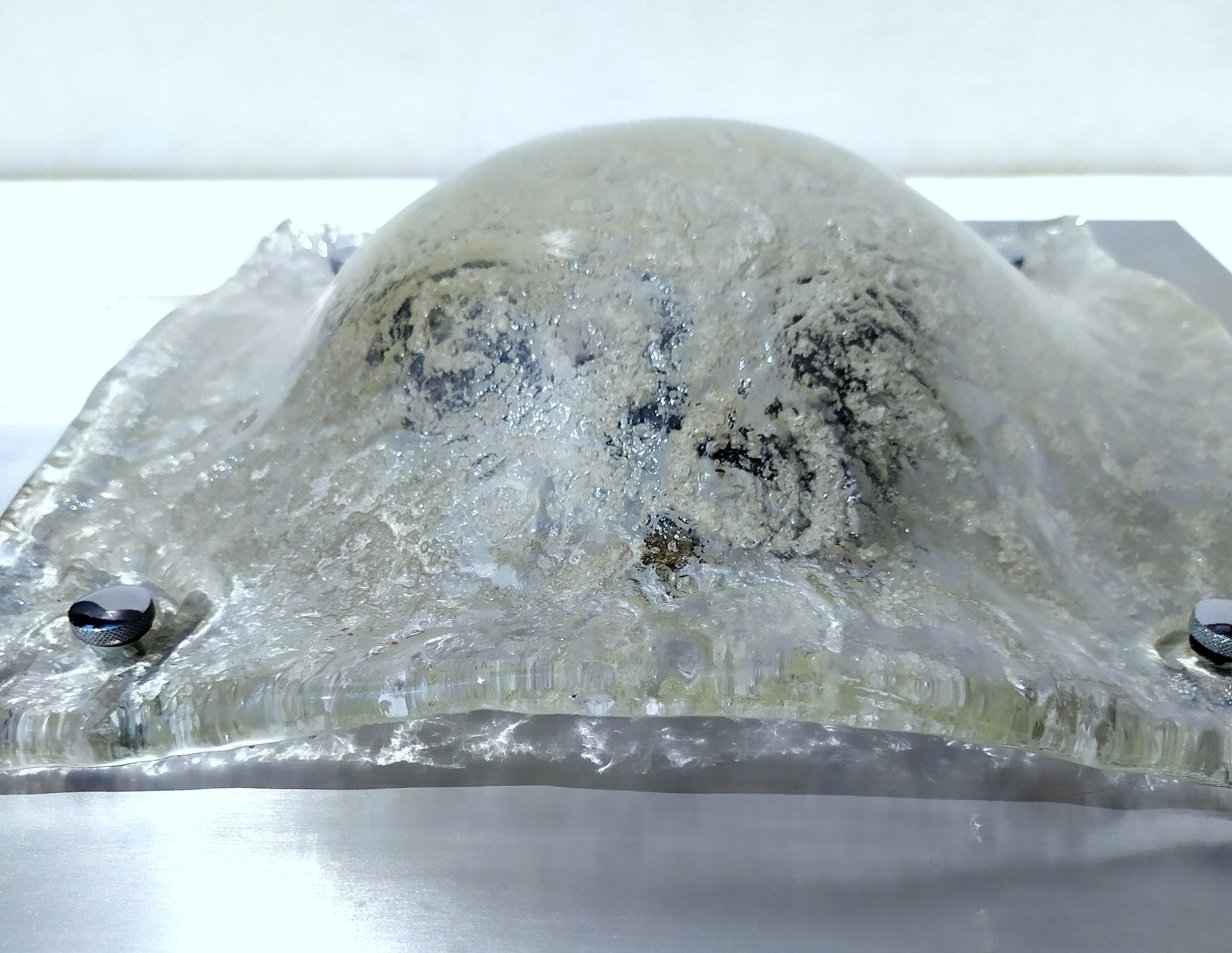 Wall sconces attributed to Carlo Nason for Mazzega, 1970s, Set of 2