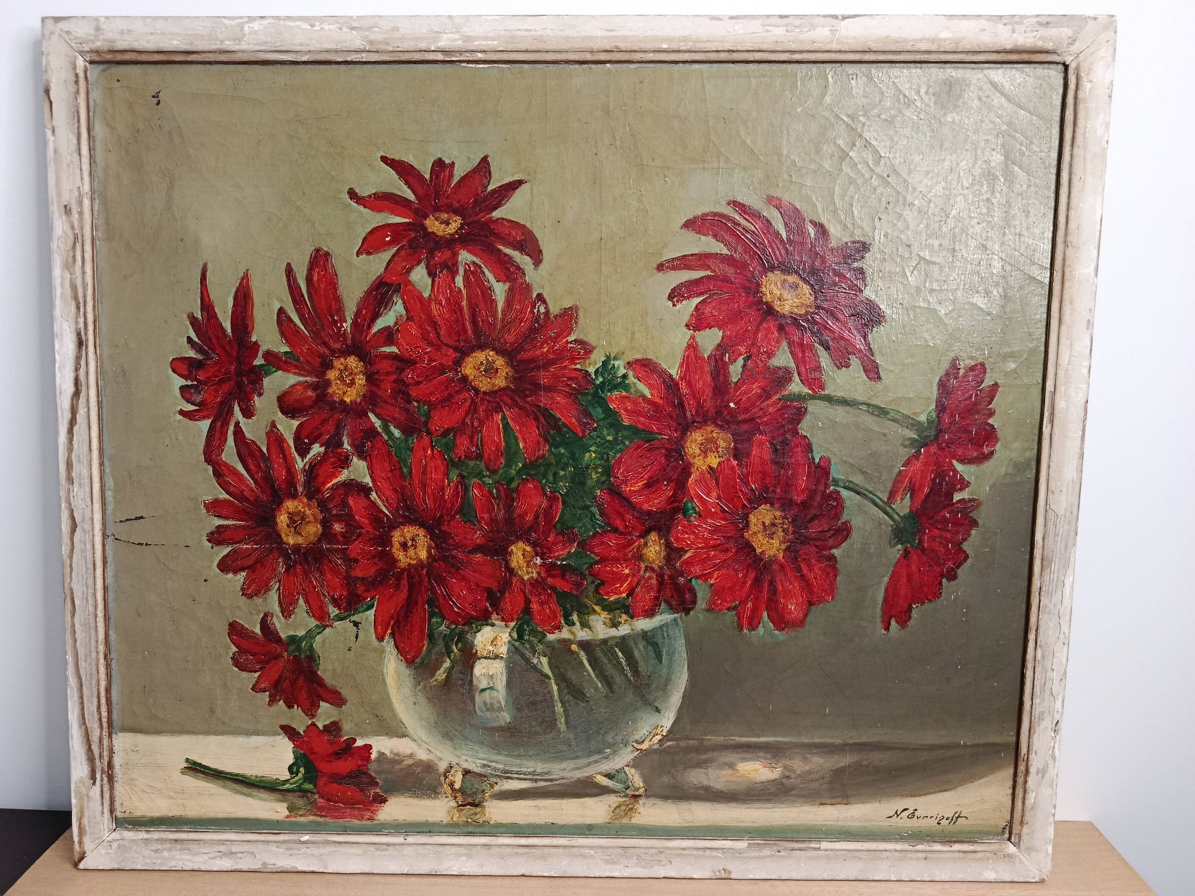 Bouquet of gerberas, Nicolas Evreinoff, 1920s-1950s