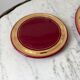 Art Deco set wine lees color 30s