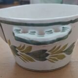 Henriot Quimper fish plate and sauce boat