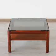 Vintage square coffee table – Solid teak – Myer