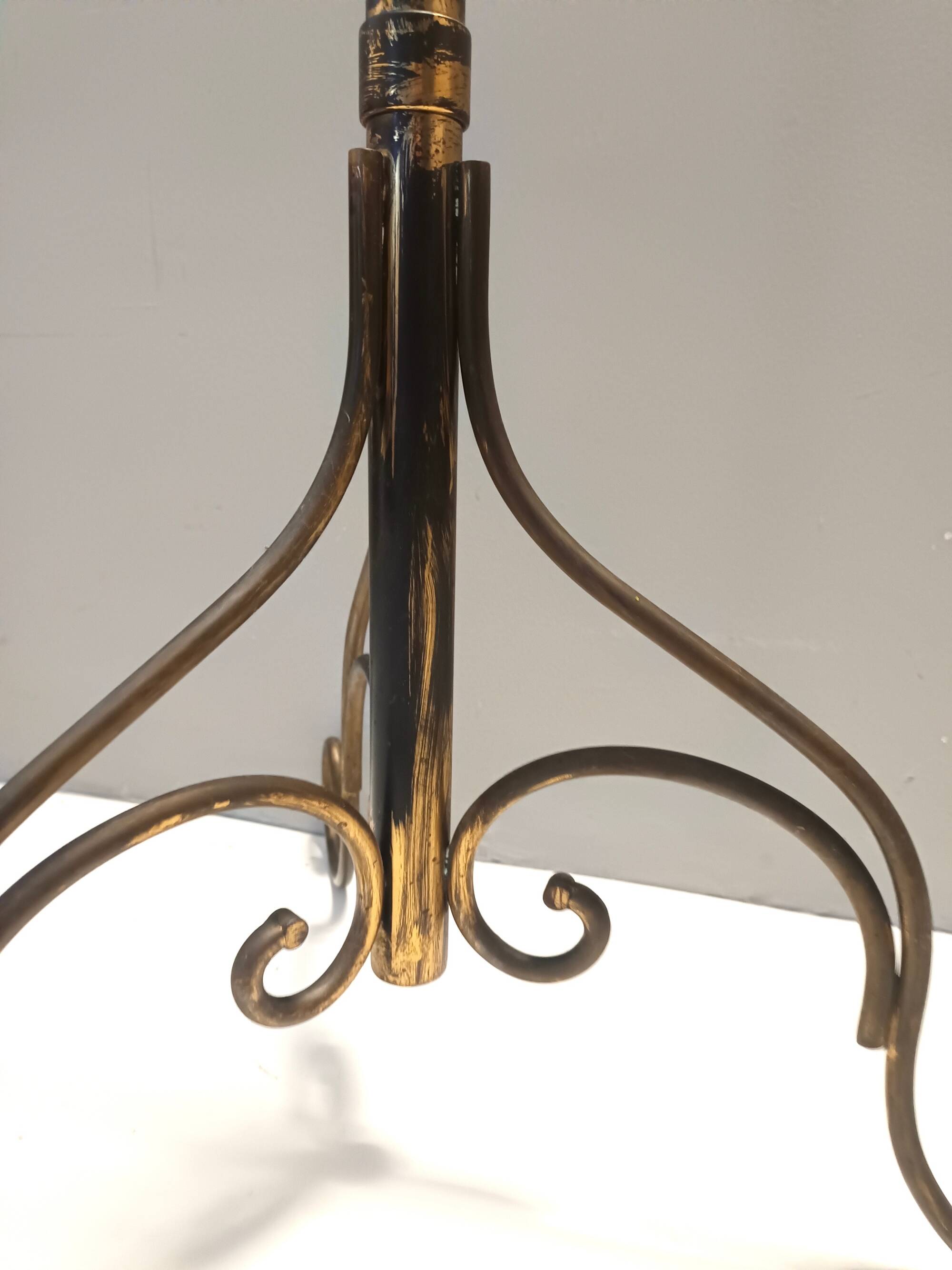 Brass Iron Hat and Coat Rack by Meazza in the Style of Piero Fornasetti, It