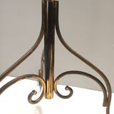 Brass Iron Hat and Coat Rack by Meazza in the Style of Piero Fornasetti, It