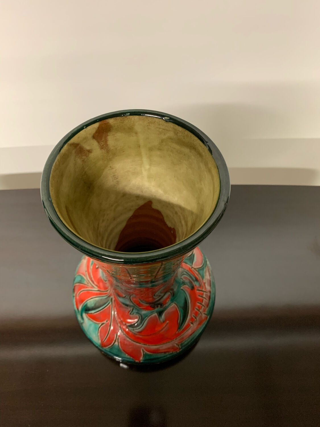 Ceramic vase C.E Italy