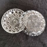 Set of 2 glass cups