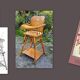 High chair child Baumann 50s