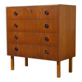 Commode Danoise en teck - Vintage 1960