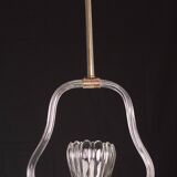 Charming Art Decò Barovier and Toso Chandelier, 1940s