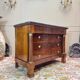 Mahogany commode from the empire period 19th century