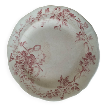 Antique Gien plate – Danube decor