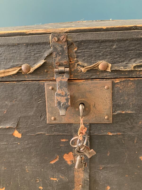 Malle de voyage des années 30