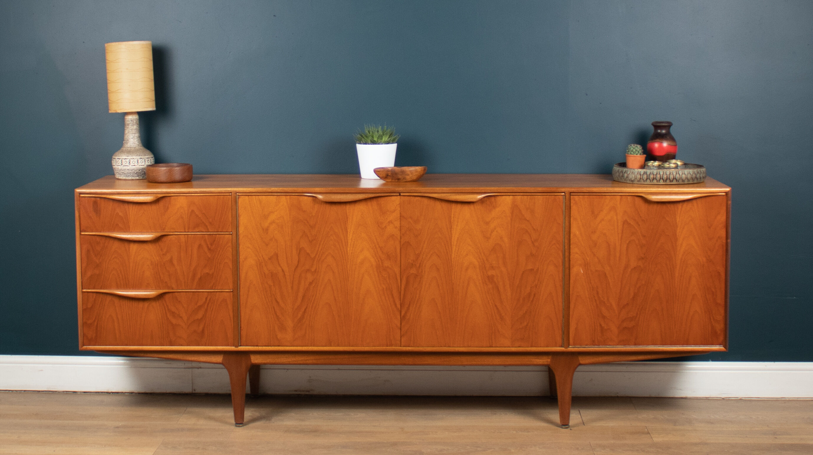 Retro Teak 1960s Long Mcintosh of Kirkcaldy Dunvegan Sideboard Tom Robertson