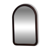 Miroir arche en bois vintage Pologne 1970
