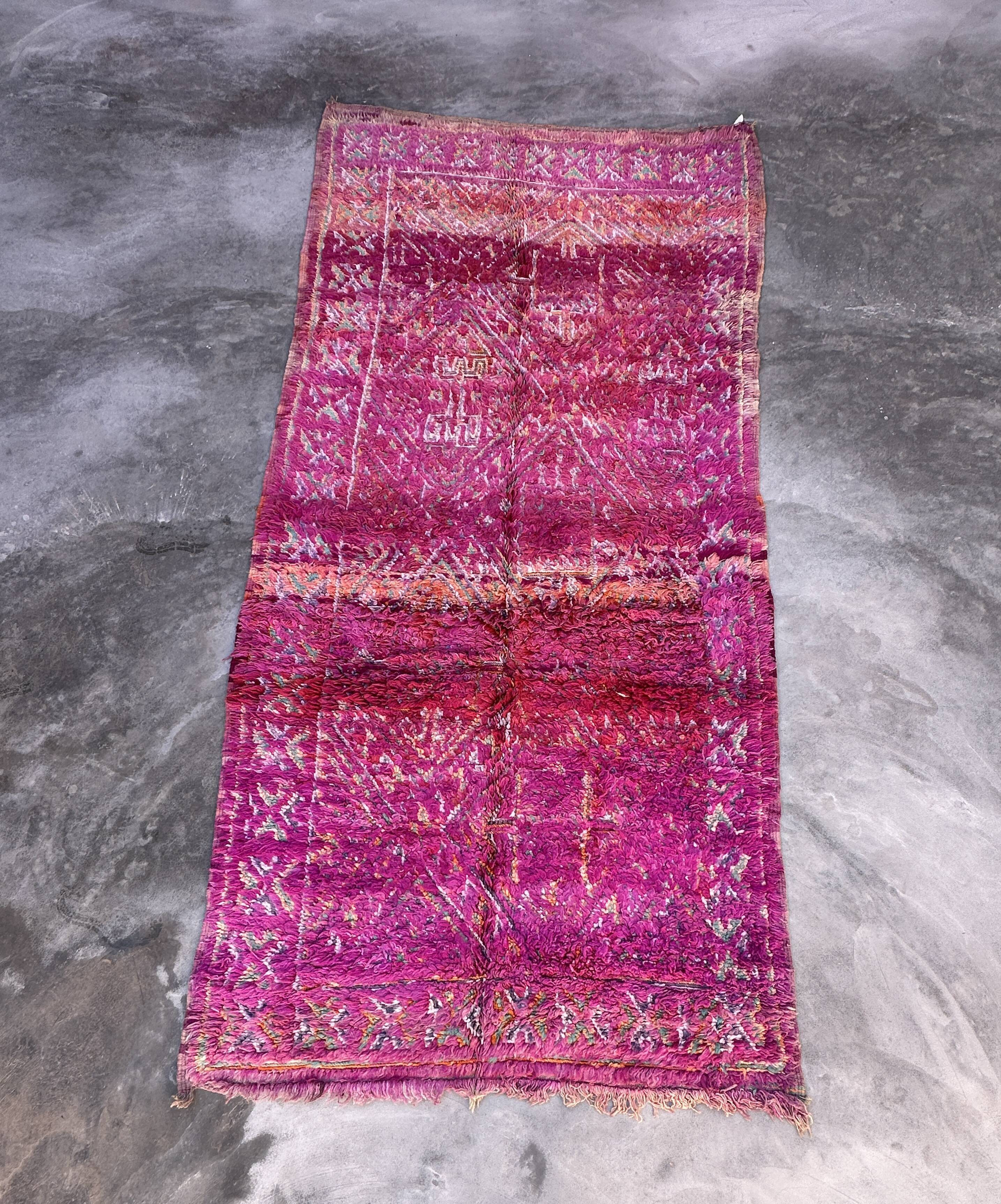 Moroccan carpet - 152 x 315 cm