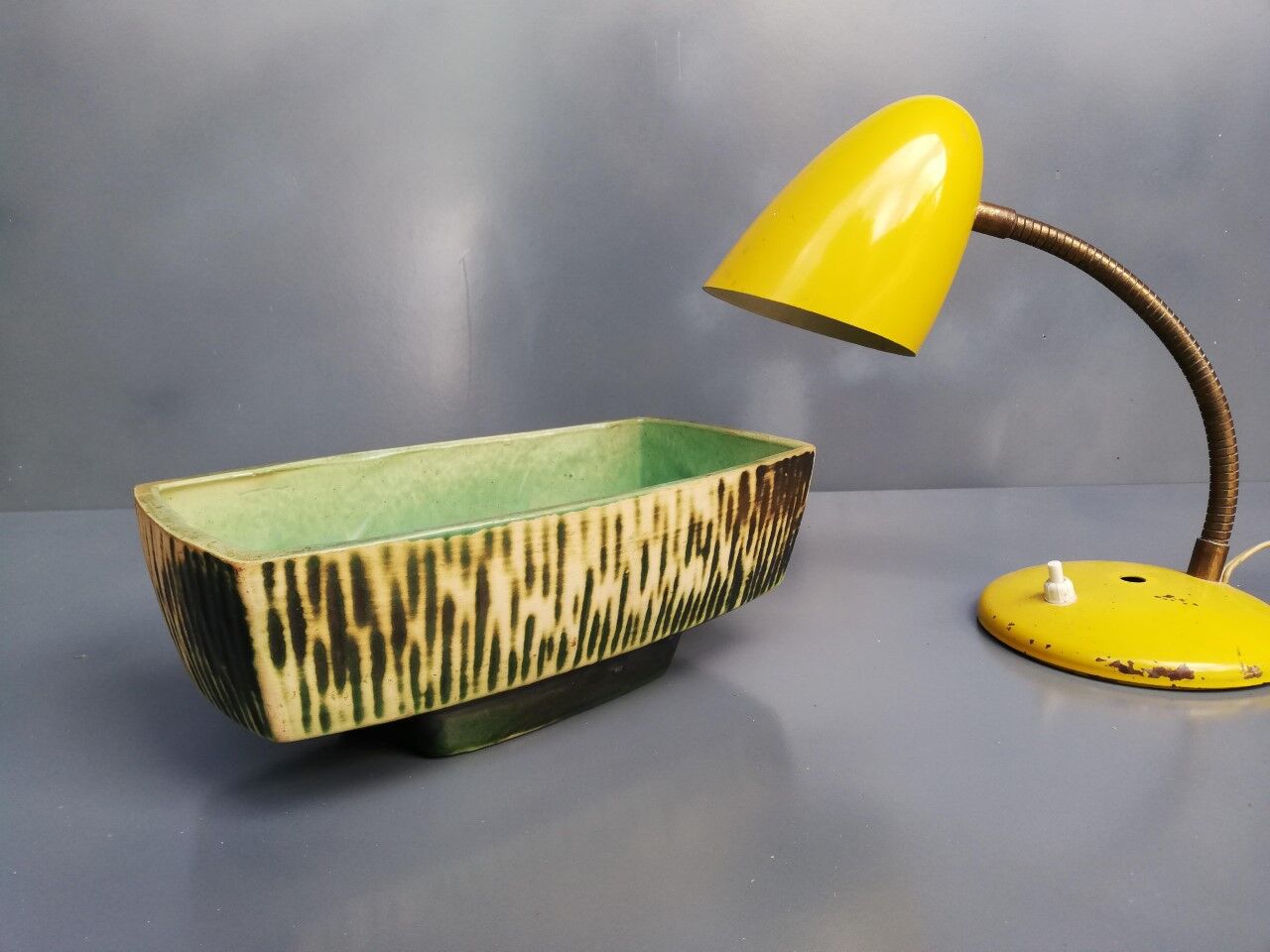 Vintage ceramic dish
