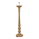 Foot of floor lamp in natural oak