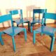 Chaises école maternelle en bois