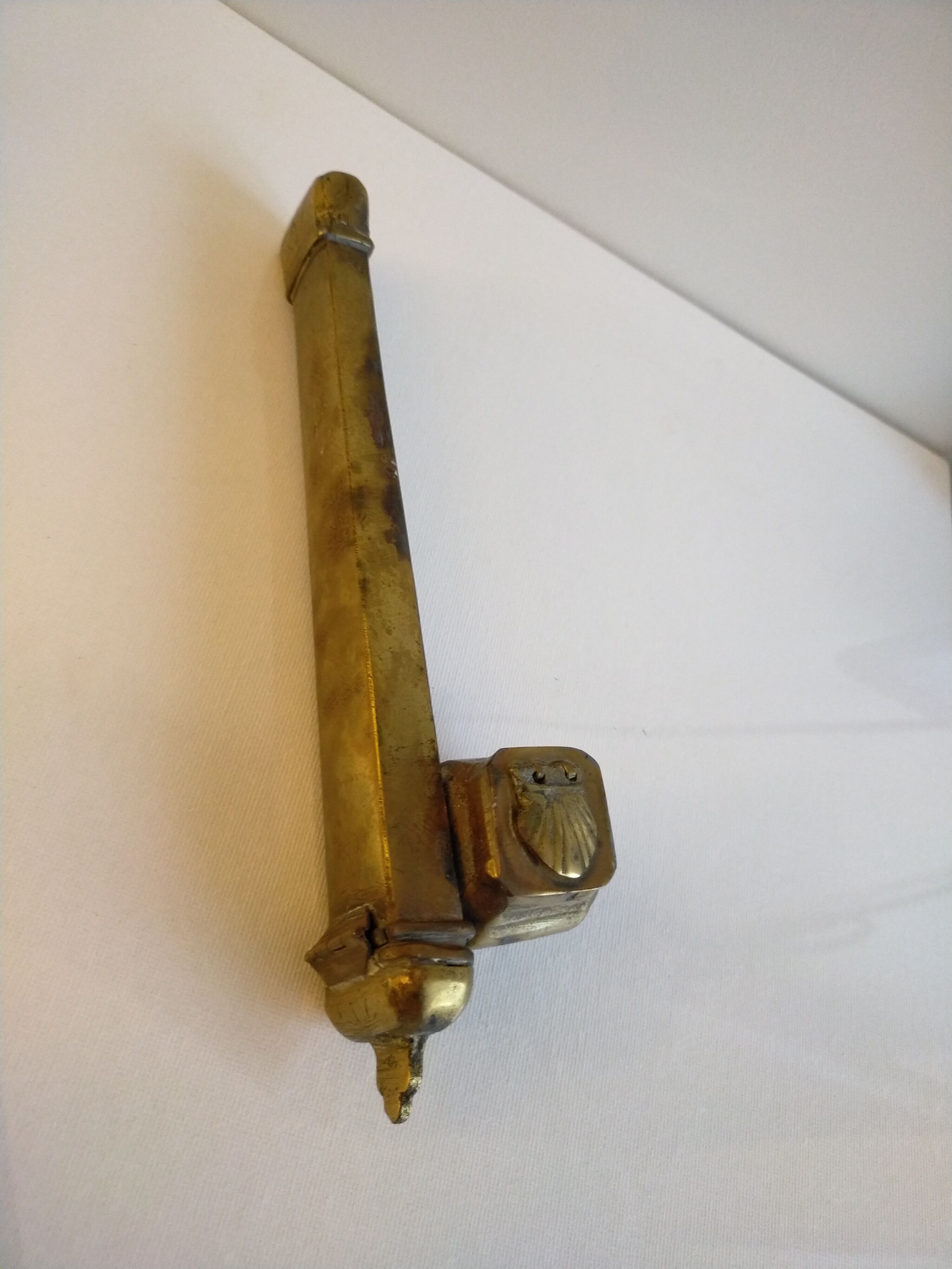 Brass case for writing