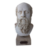 Greek bust of Socrates