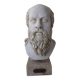 Greek bust of Socrates