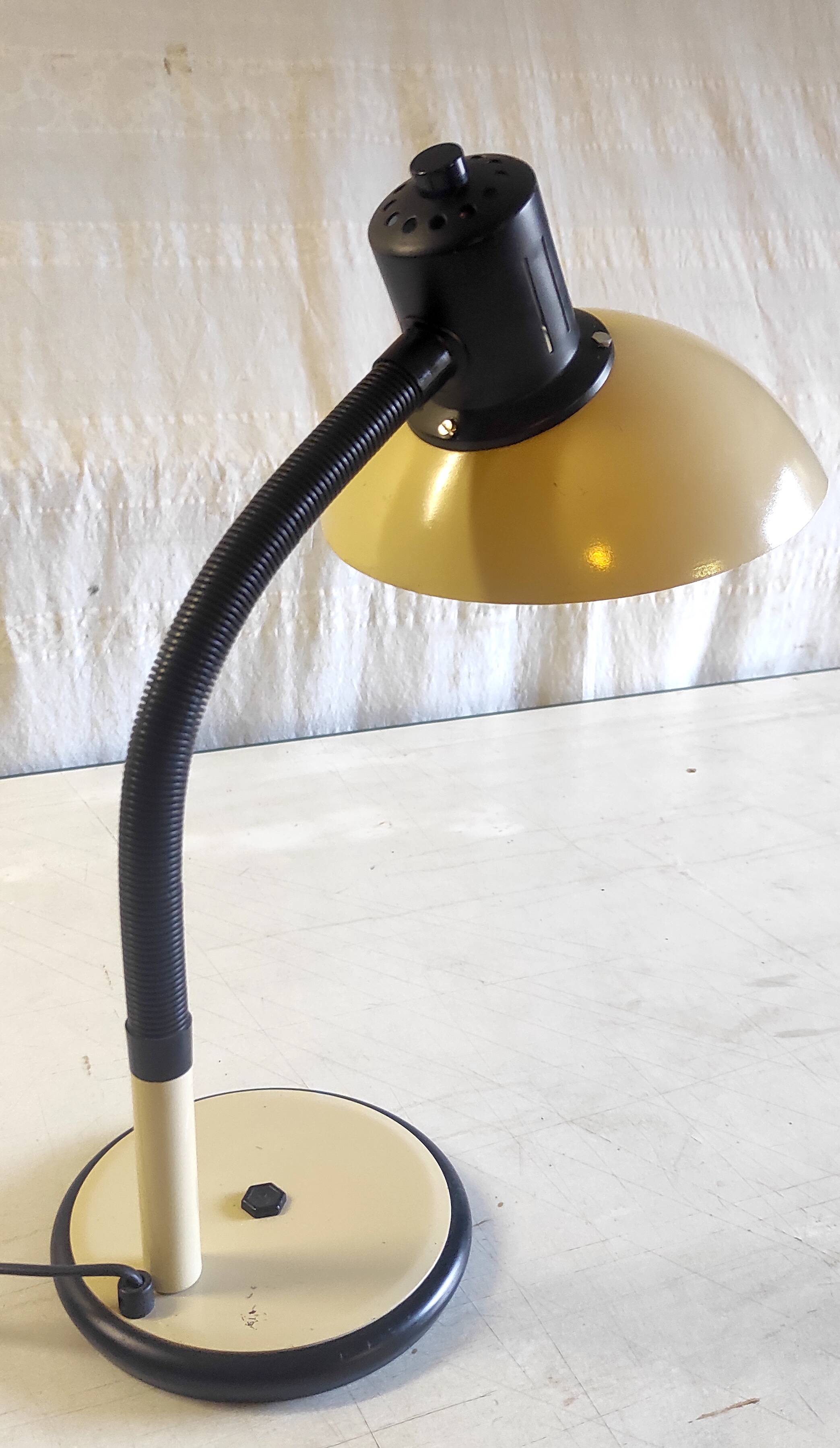 Articulated metal lamp by Aluminor (Fr) - 1970s/80s