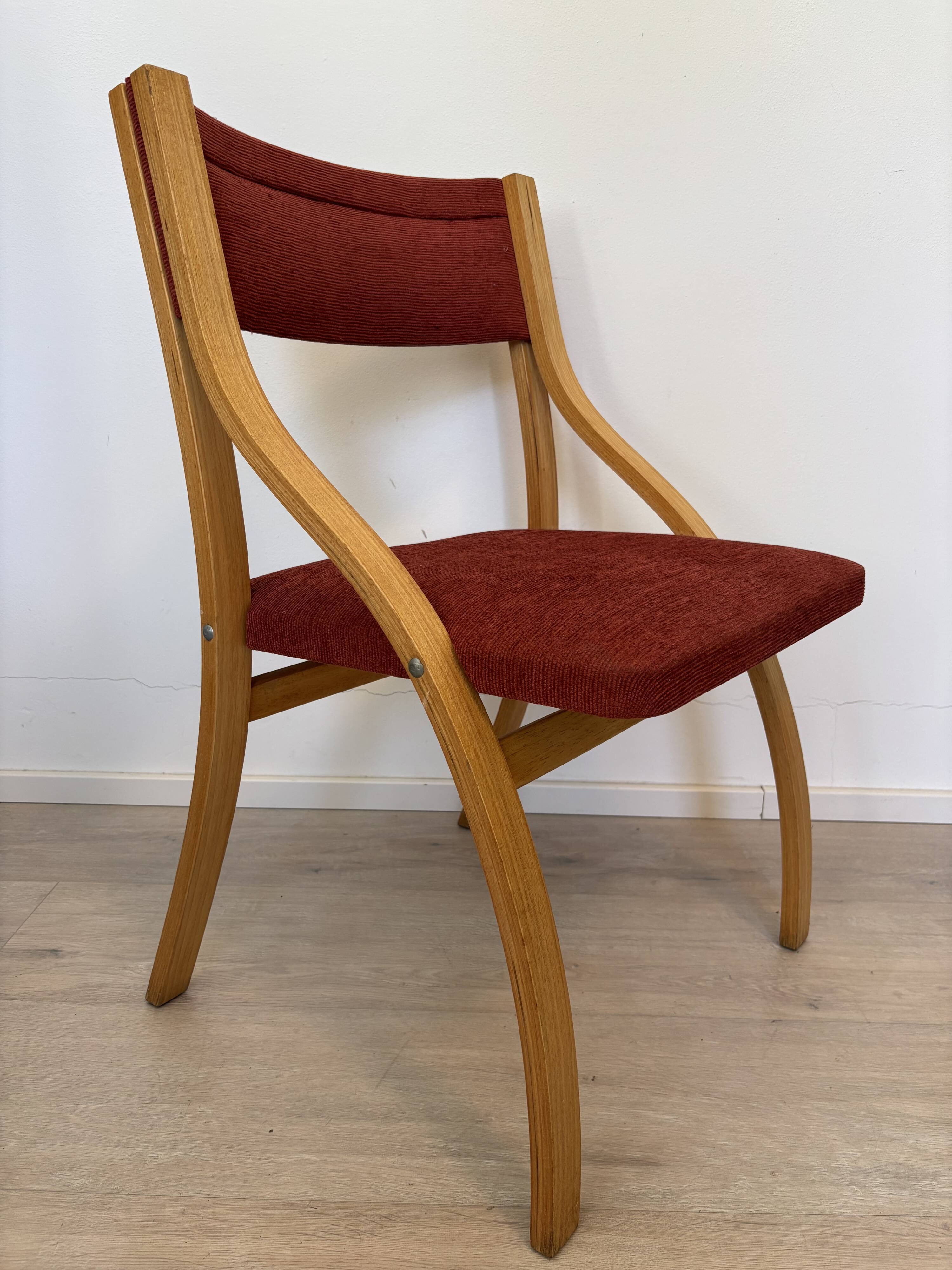 Vintage Dining Chair by Ludvík Volak,  Czechoslovakia 1980’s