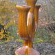 Ceramic candle holder dieulefit