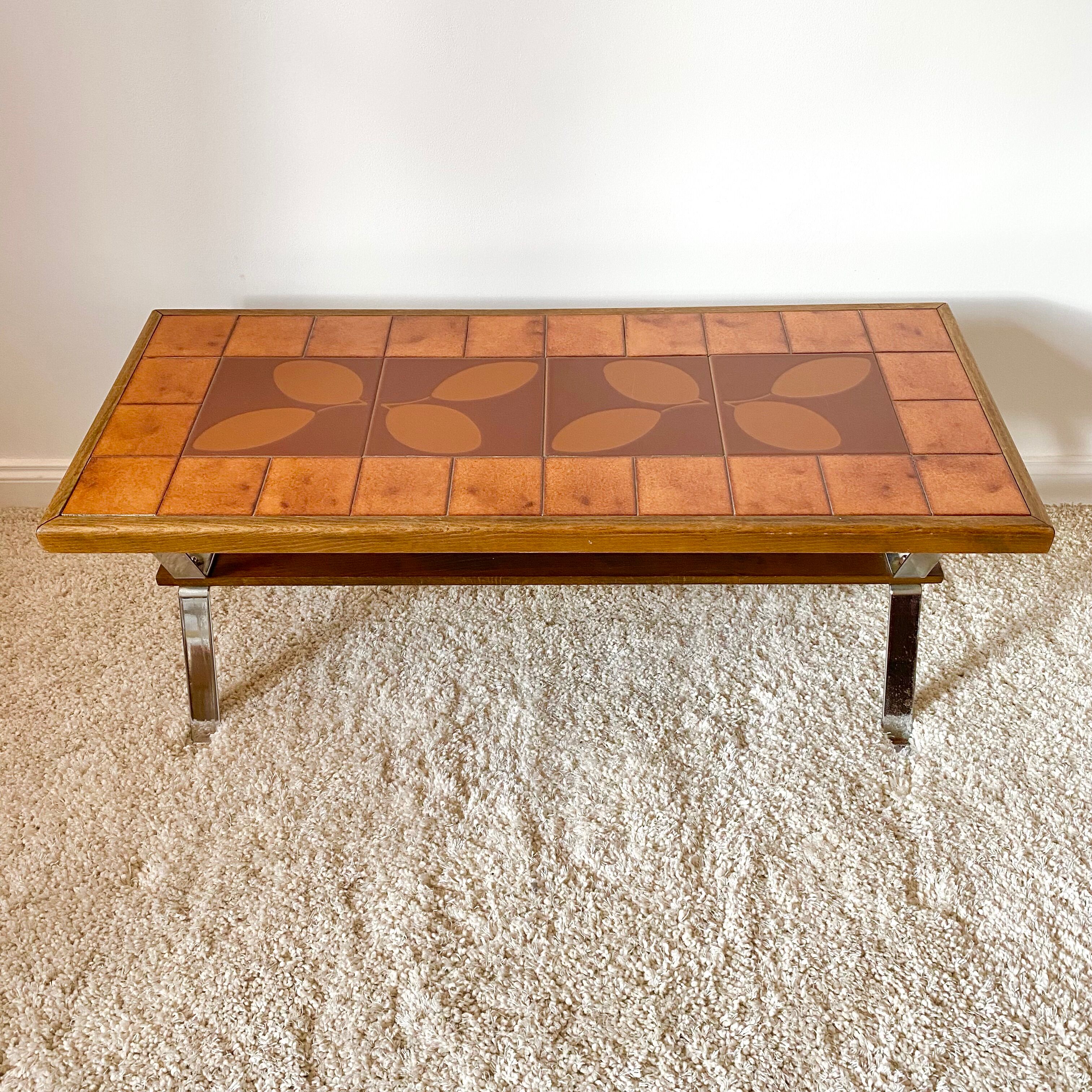 Vintage ceramic coffee table
