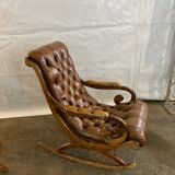 Rocking chair style chesterfield