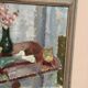 Original Swedish Oil on Panel – "Vase and Vegetables" by Arne Kilsby – Signed – Vintage and Framed – 54 × 46 cm (21.3" × 18.1")