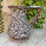 Vase fat lava par Alain Rufas Vallauris 1960’s