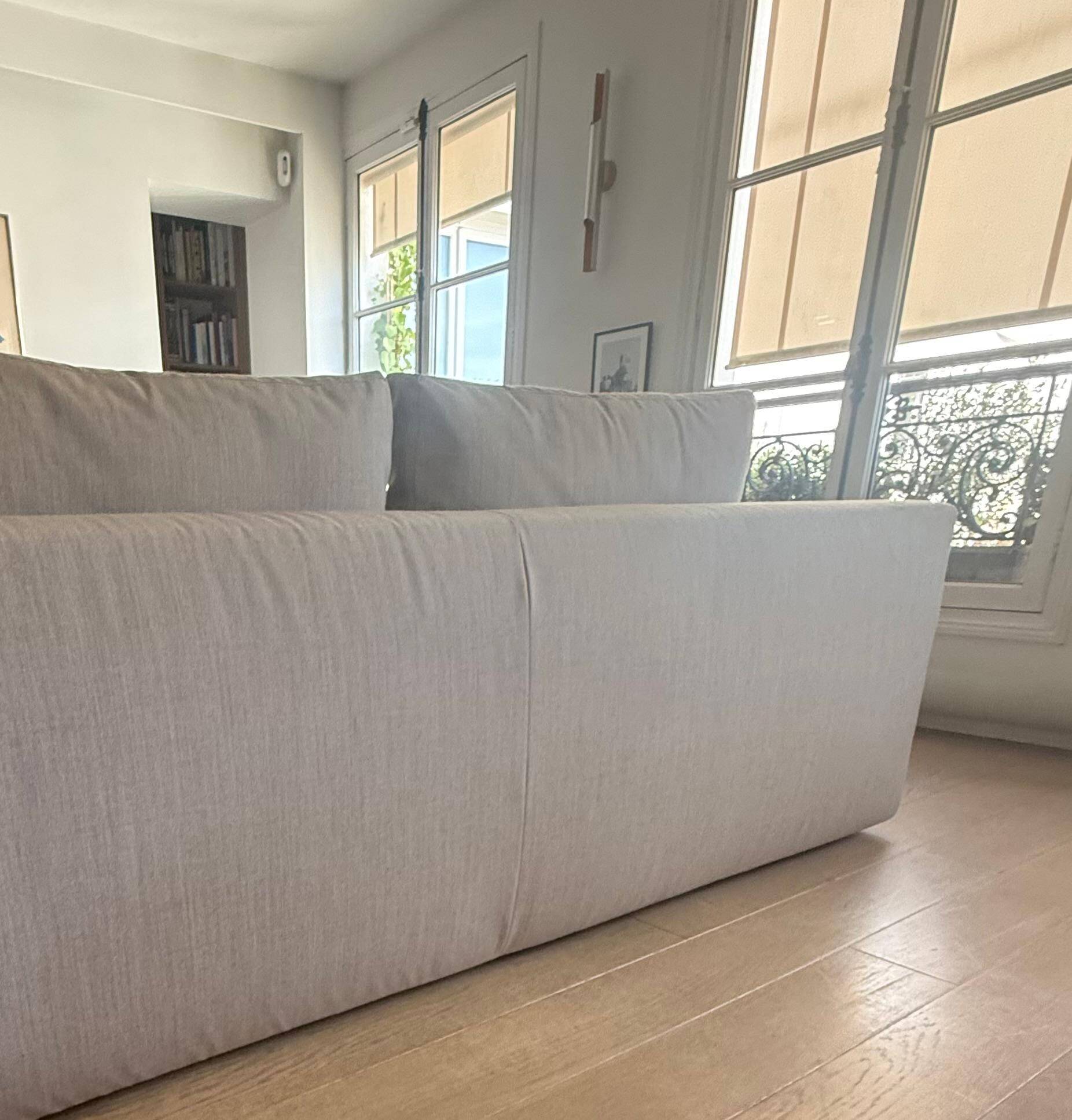 Miloe sofa by Piero Lissoni for Cassina