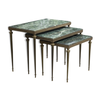 Marble pull out tables