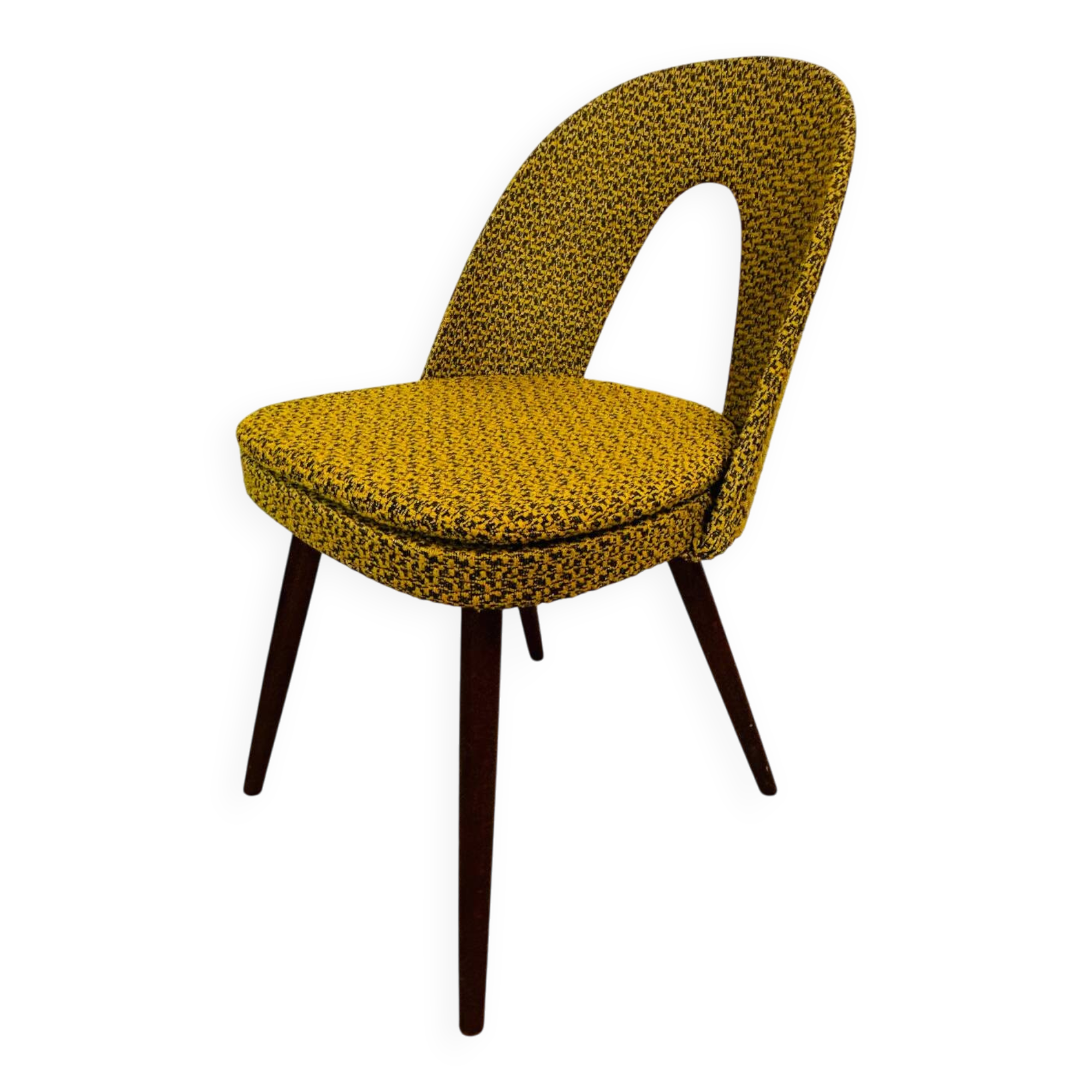 Chaise de salle à manger de style Mid-Century par Antonin Suman, Tchécoslovaquie, années 1960