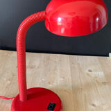 Vintage red desk lamp
