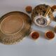 Liqueur service signed Bruno Dose – Céramique du Breuil, 20th century