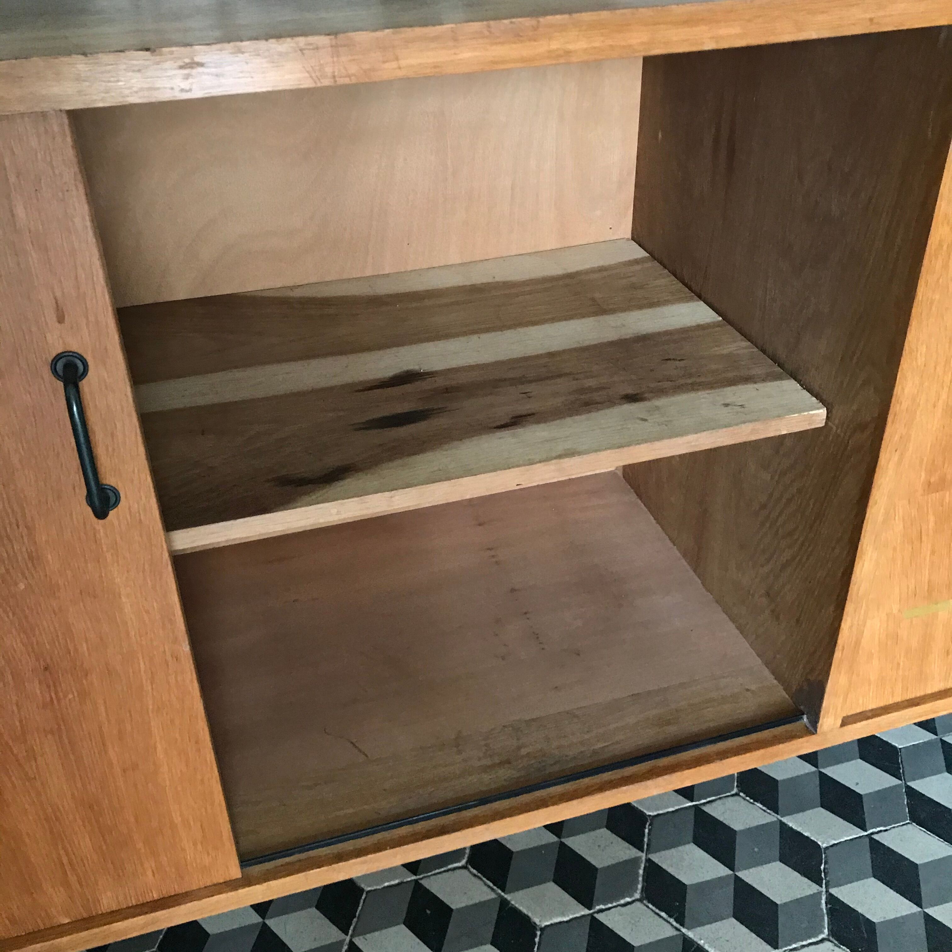 Vintage wooden sideboard