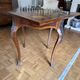 Table à jeux mouchoir style Louis XV marqueterie échecs