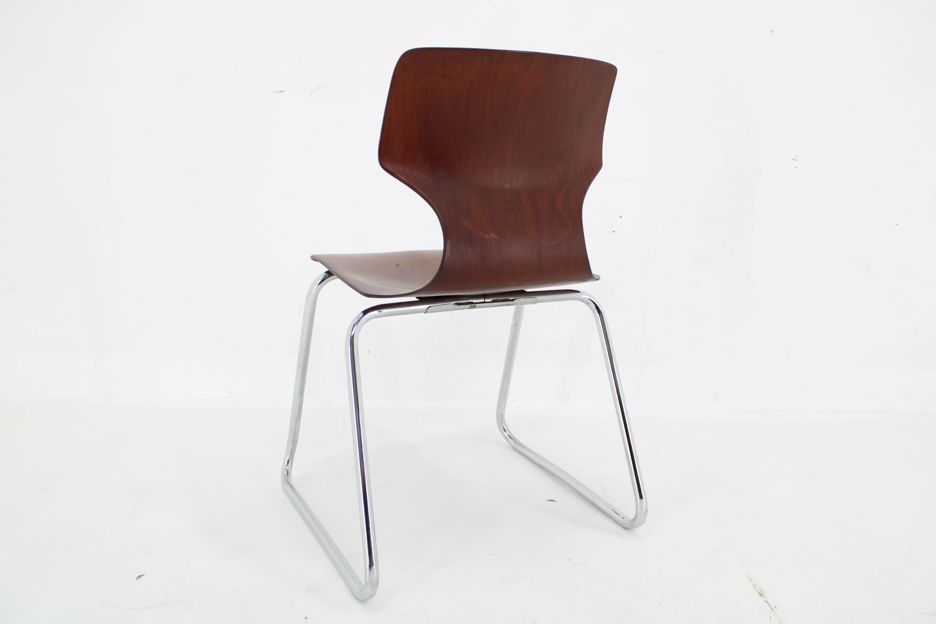 1970s Elmar Flototto Dining or Side Chair, Germany -40 Pieces Available